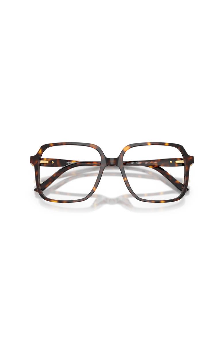 Sferoflex 53mm Square optical glasses, Alternate, color, Tortoise