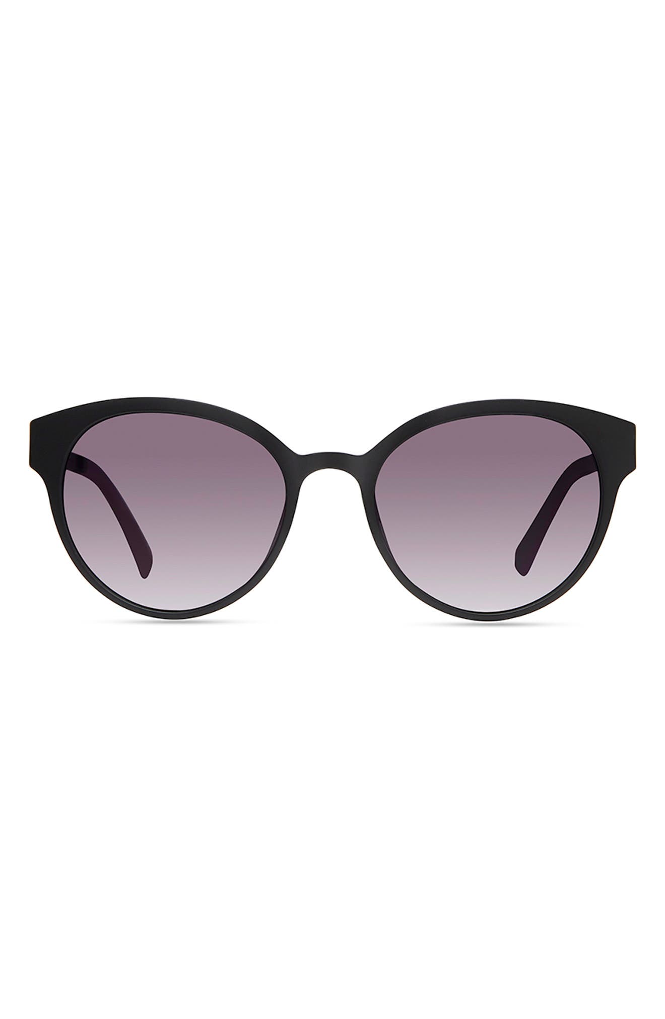 Eco Avala 53mm Polarized Round Sunglasses