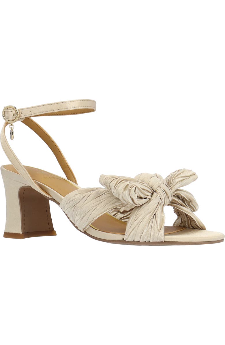 J. Reneé Olwen Ankle Strap Sandal, Main, color, Beige