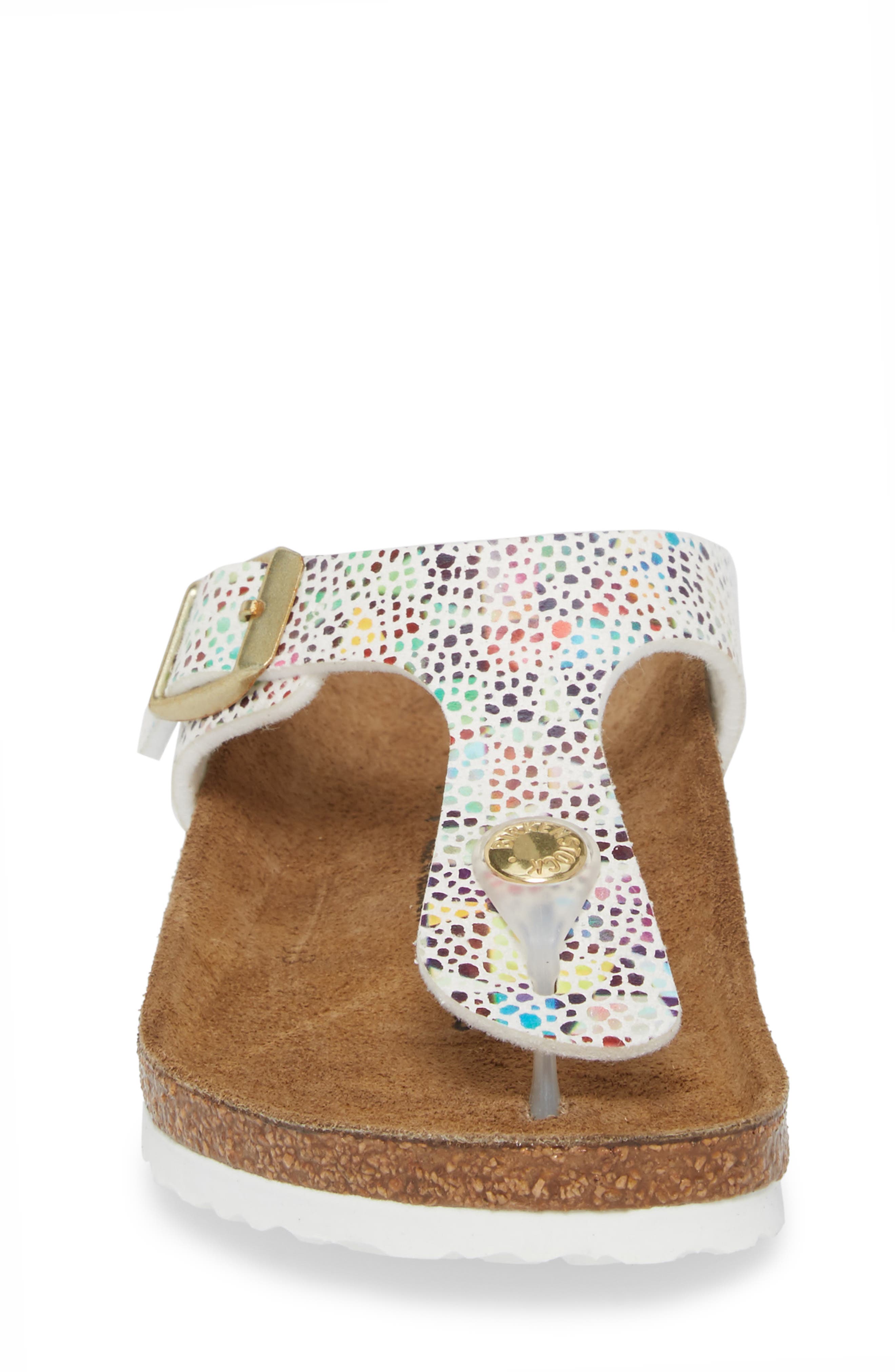 Birkenstock Gizeh Mosaic Thong Sandal, Alternate, color, 