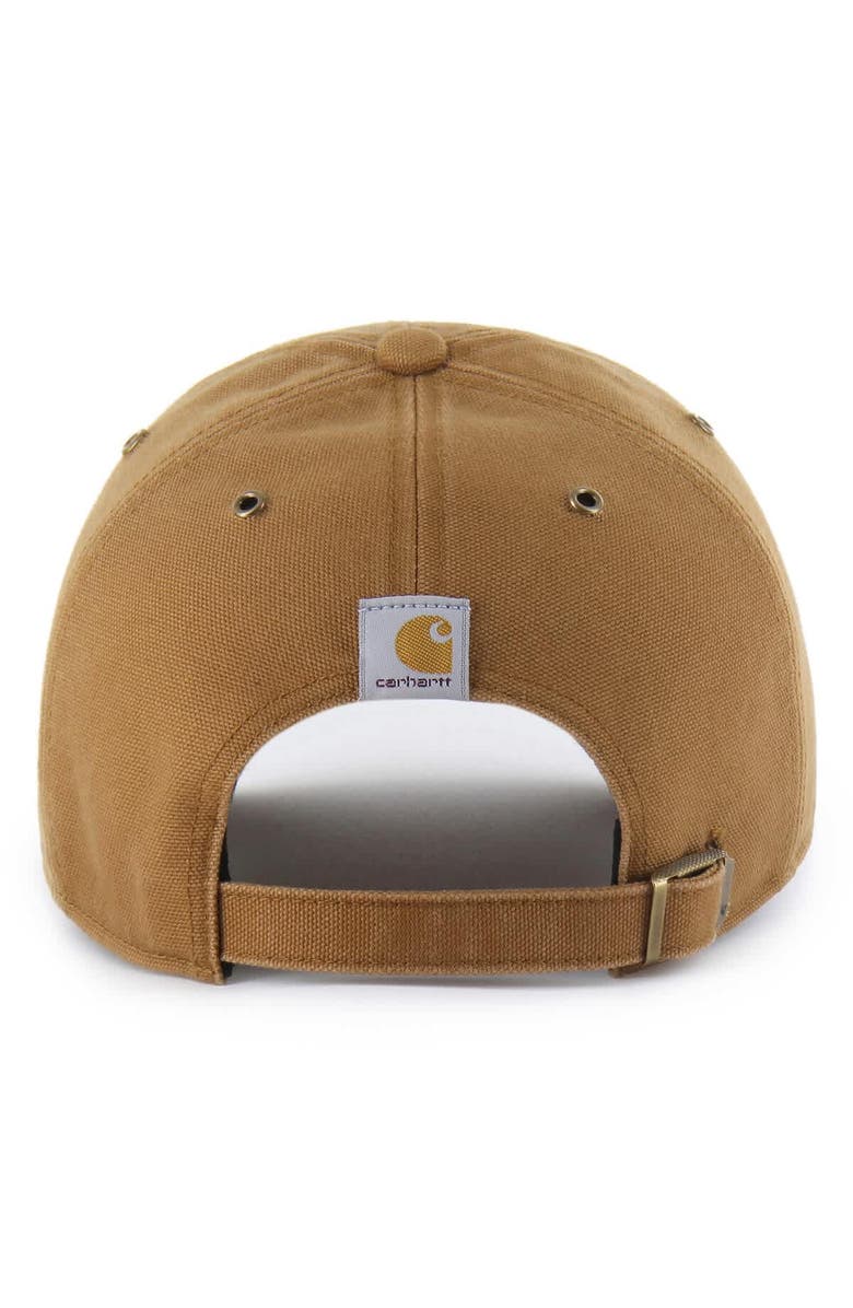 CARHARTT X 47 Men's Carhartt x '47  Brown Los Angeles Angels Clean Up Adjustable Hat, Alternate, color, 