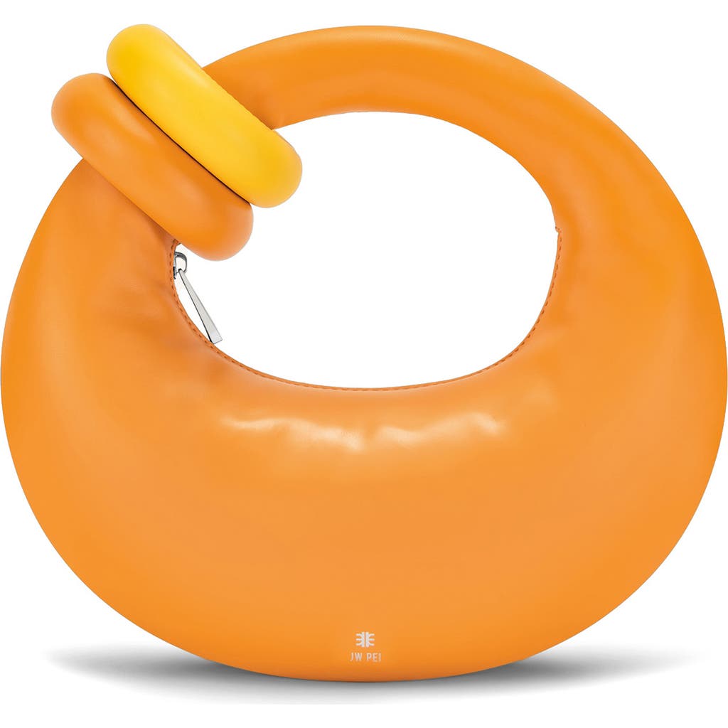 JW PEI Abacus Top Handle Bag in Orange