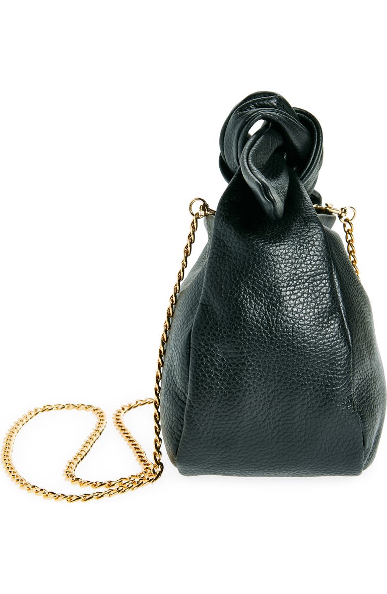 Cuyana Mini Bow Leather Top Handle Bag, Alternate, color,