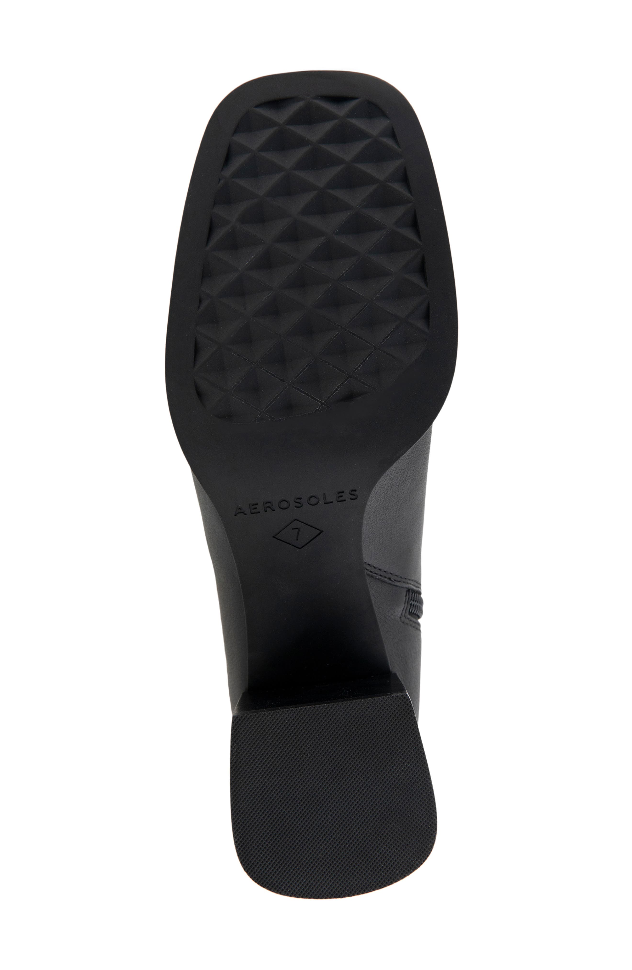 Aerosoles Oro Bootie, Alternate, color, Black Leather