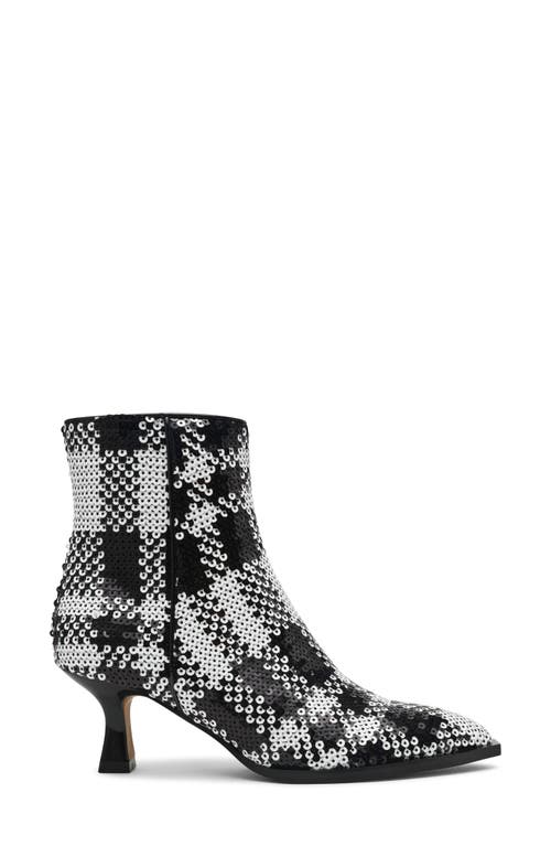 Betsey Johnson Louisa Pointed Toe Bootie In Multi