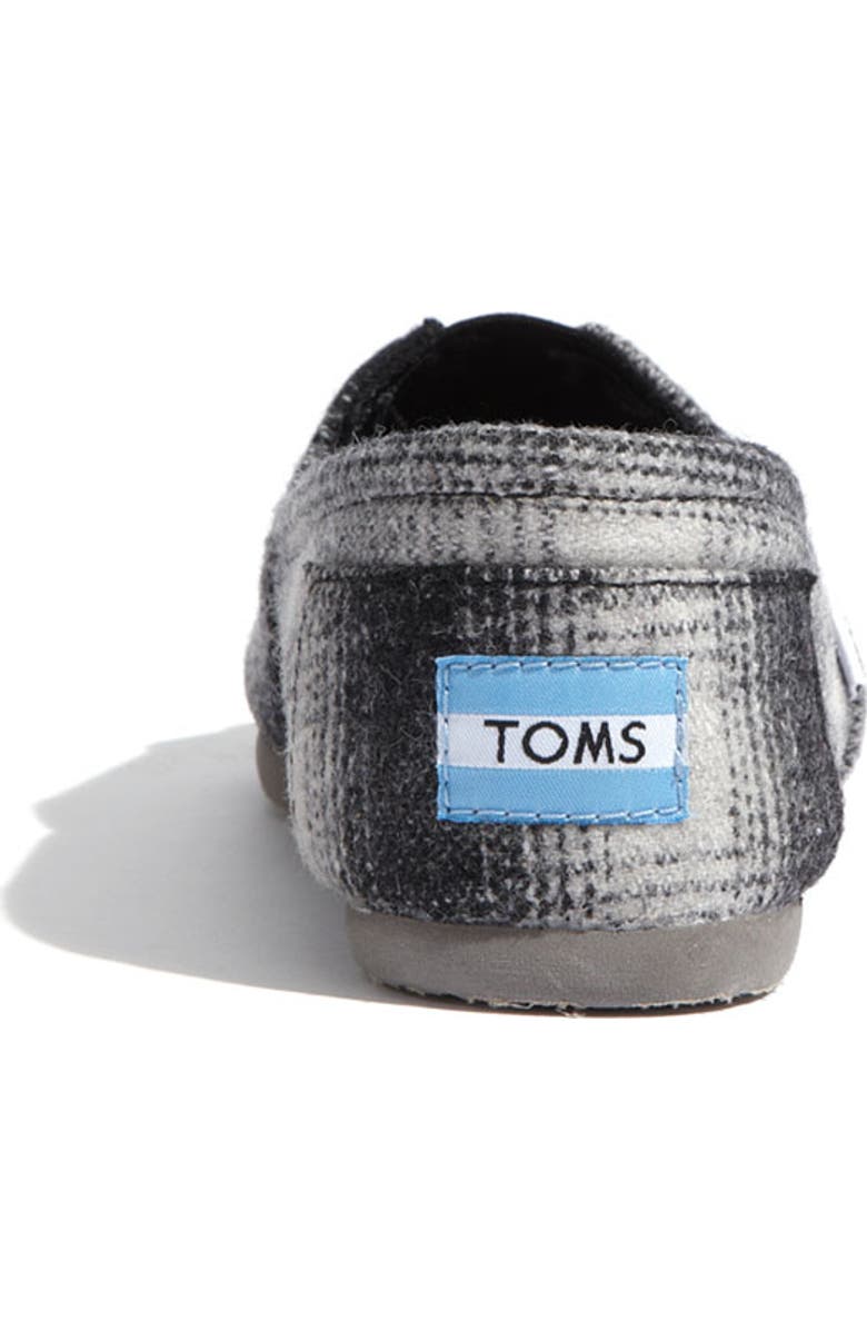 TOMS Plaid Fleece Slip-On, Alternate, color,