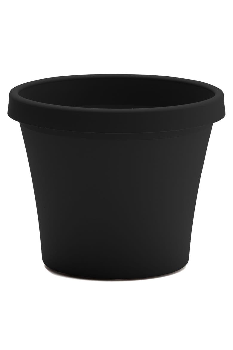 16 Gallon Terra Pot Planter 24 Inch, Black, Main, color, Black