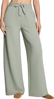 SPANX® AirEssentials Wide Leg French Terry Rib Pants
