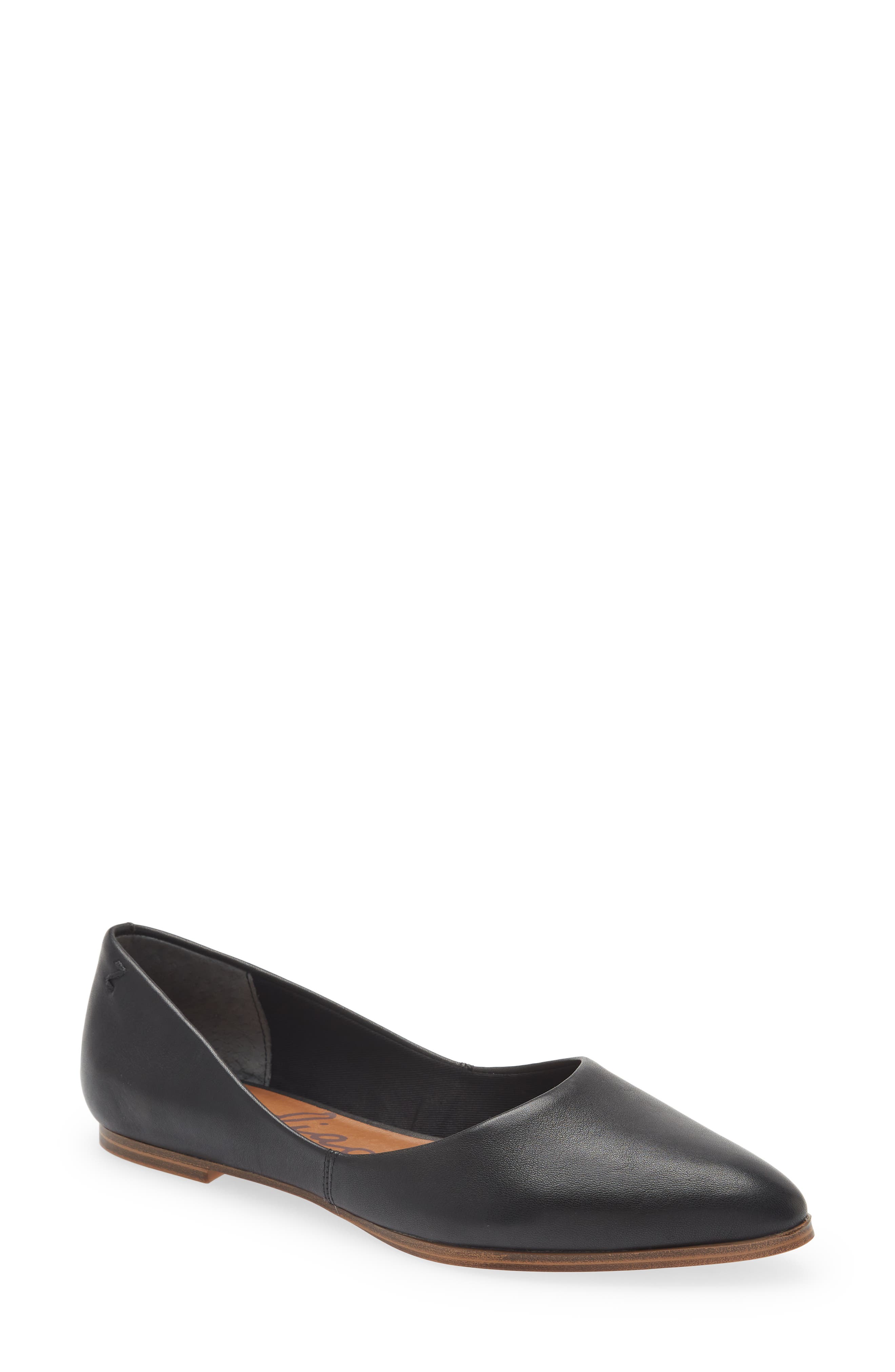 Zodiac Hill Pointy Toe Flat, Main, color, 