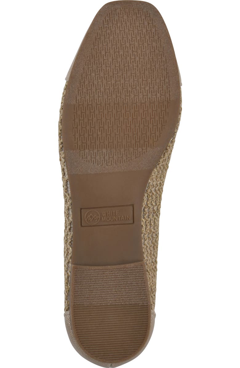 CLIFFS BY WHITE MOUNTAIN Boco Flat, Alternate, color, Natural Metallic Multi