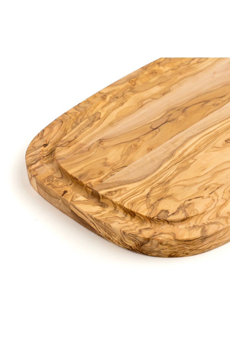 Nerro Olivewood Chopping Board, 13 x 9.45 x 0.71 Inch, Alternate, color, Brown