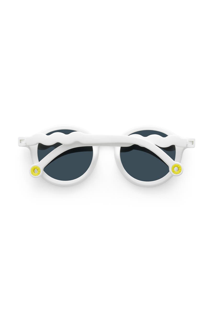OLIVIO Infant Oval Sunglasses, Alternate, color, Shark White