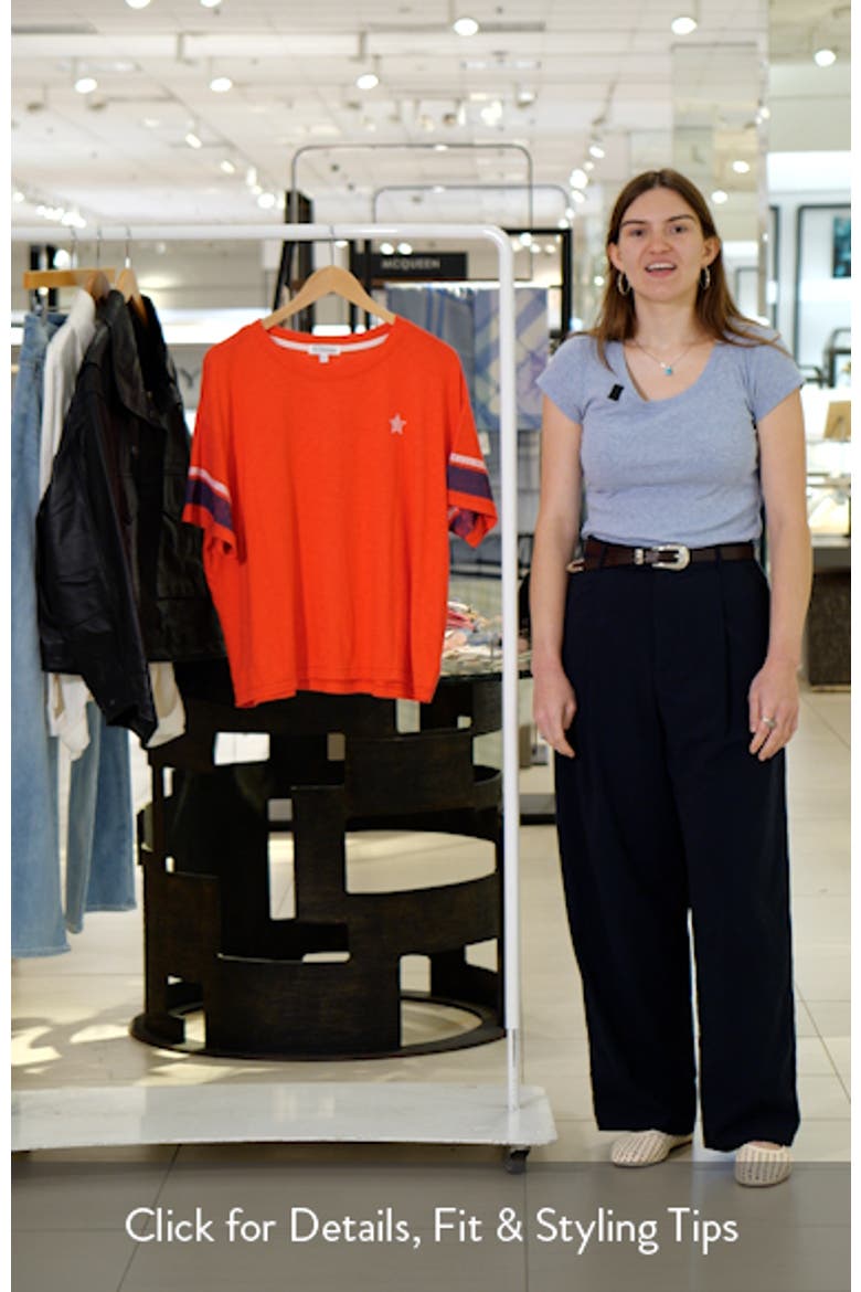Star Spangled Summer Cotton & Modal Pajama T-Shirt Top video