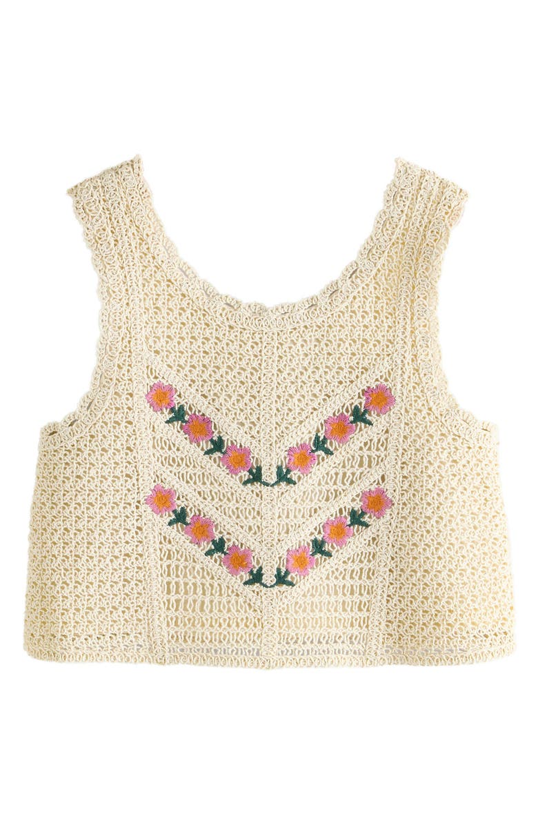 NEXT Kids' Embroidered Cotton Woven Top & Shorts Set, Main, color, Pink