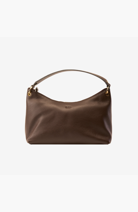 Ascot Indu Top Zip Hobo Bag