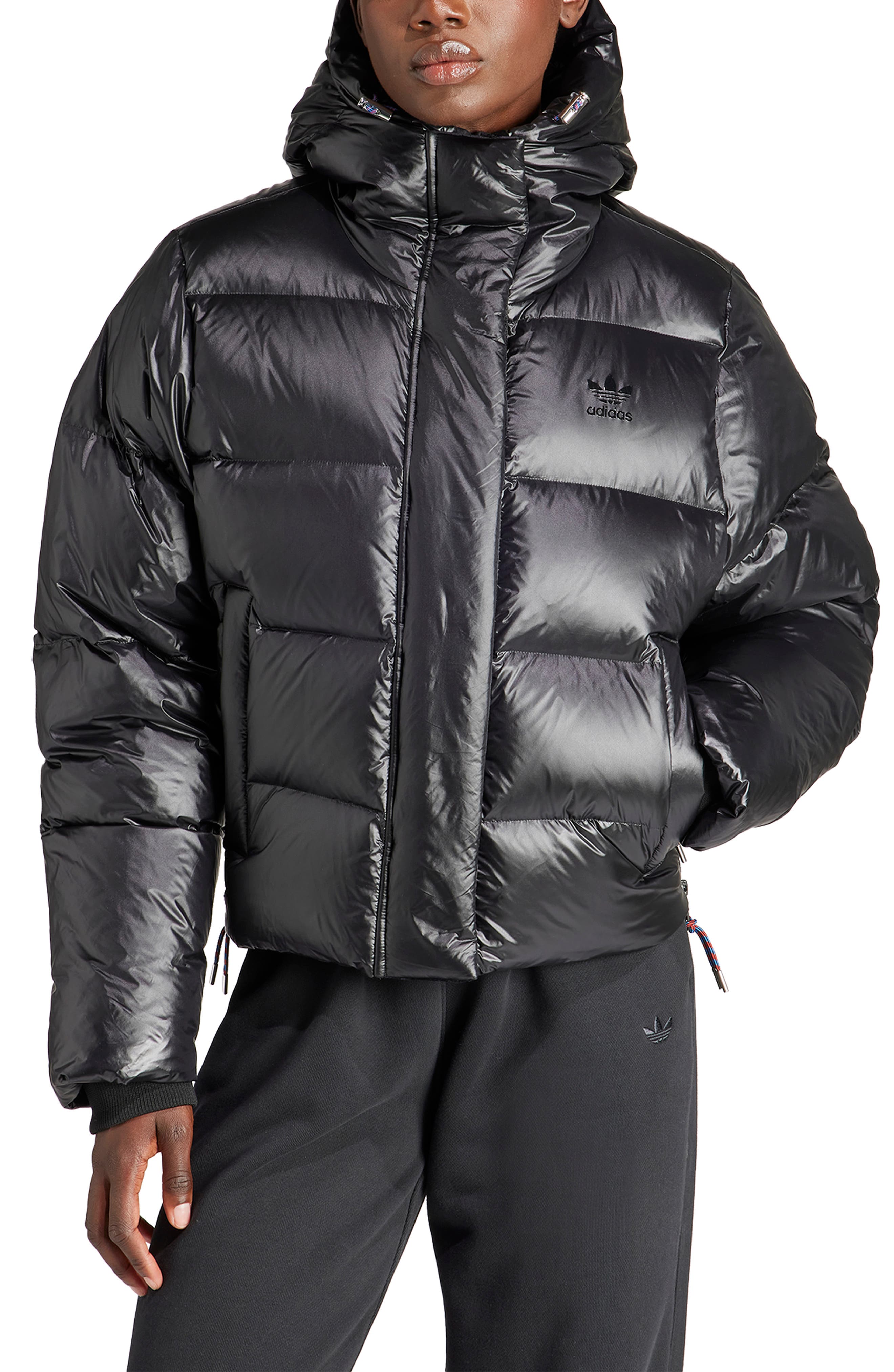 adidas Premium Crop Puffer Jacket