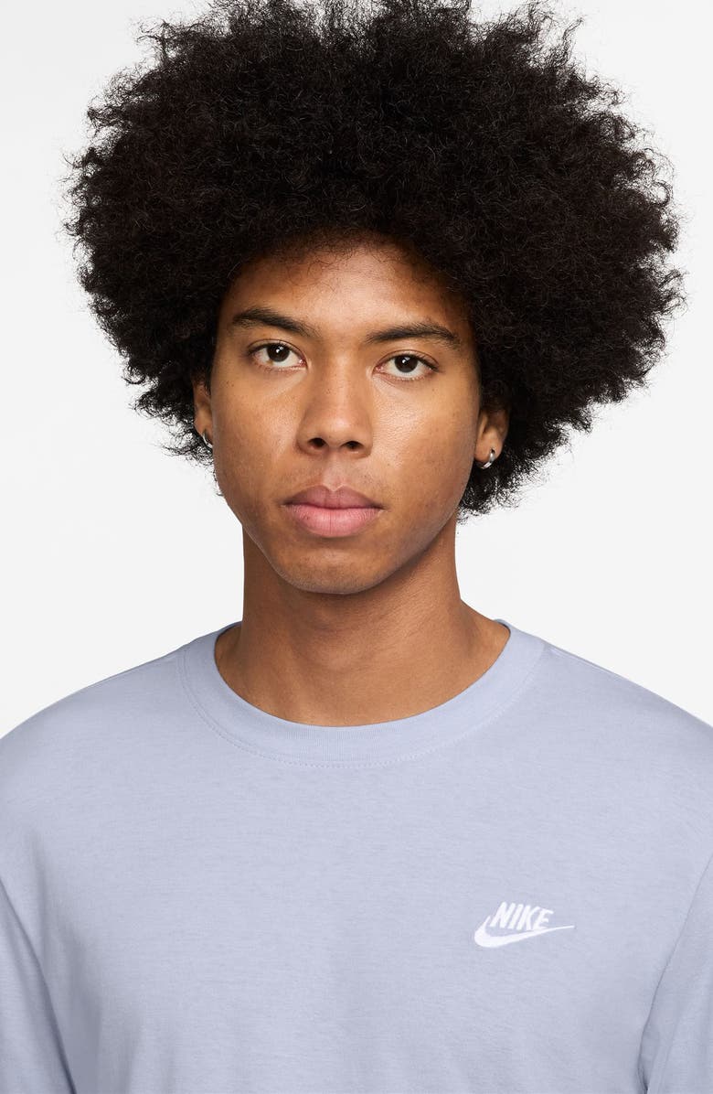 Nike Sportswear Club Long Sleeve T-Shirt, Alternate, color, Ghost