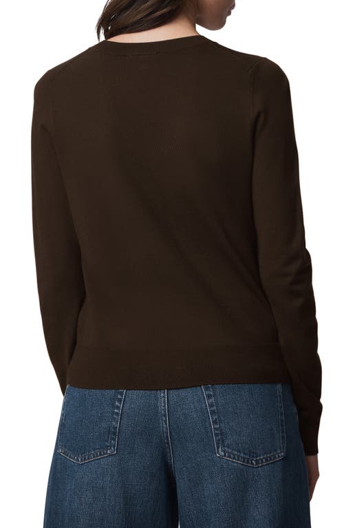 Splendid Rosanna Crewneck Sweater In Brown