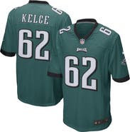 Nike Men's Nike Jason Kelce Midnight Green Philadelphia Eagles Game Jersey