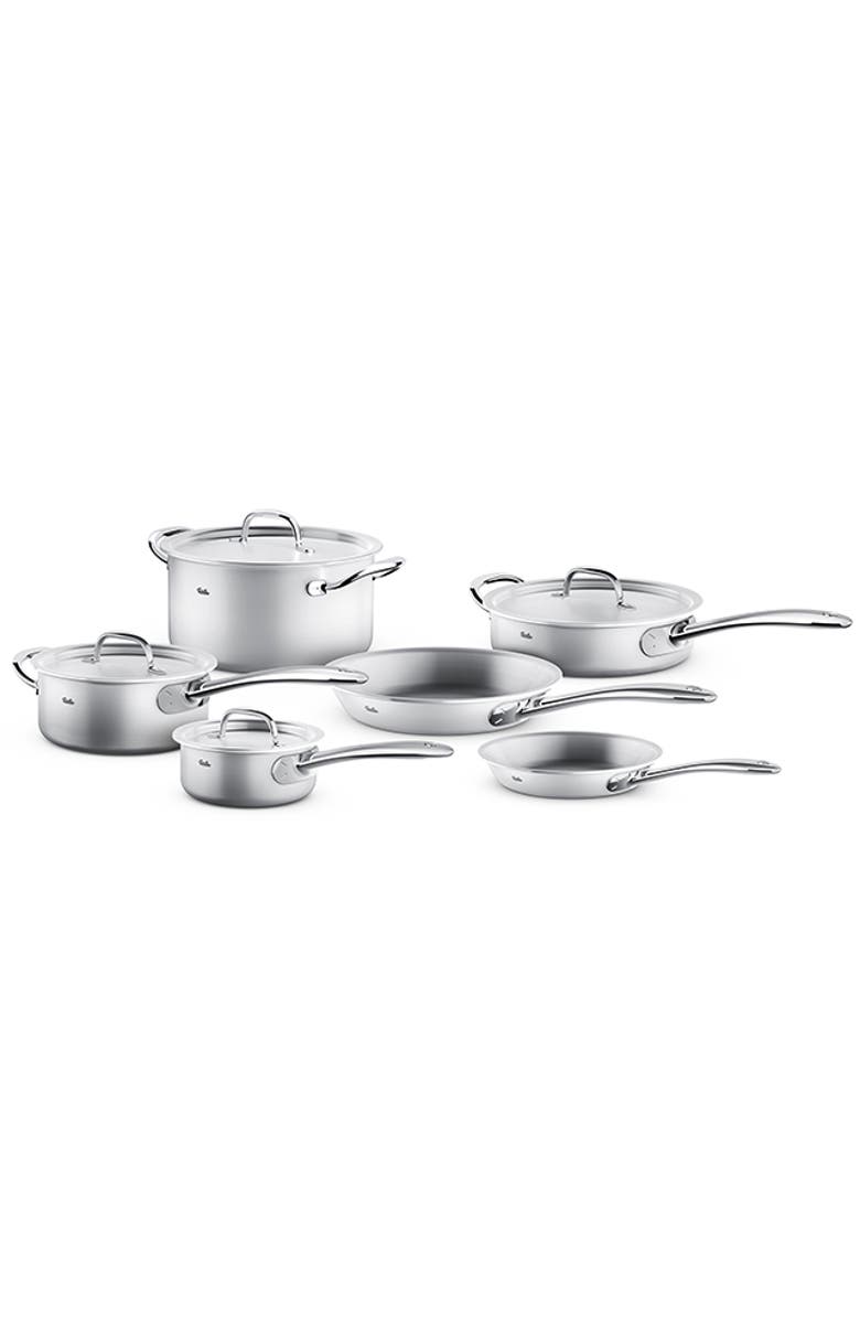 Fissler M5 Pro-Ply 5-ply Stainless Steel 10 Piece Set, Main, color, 