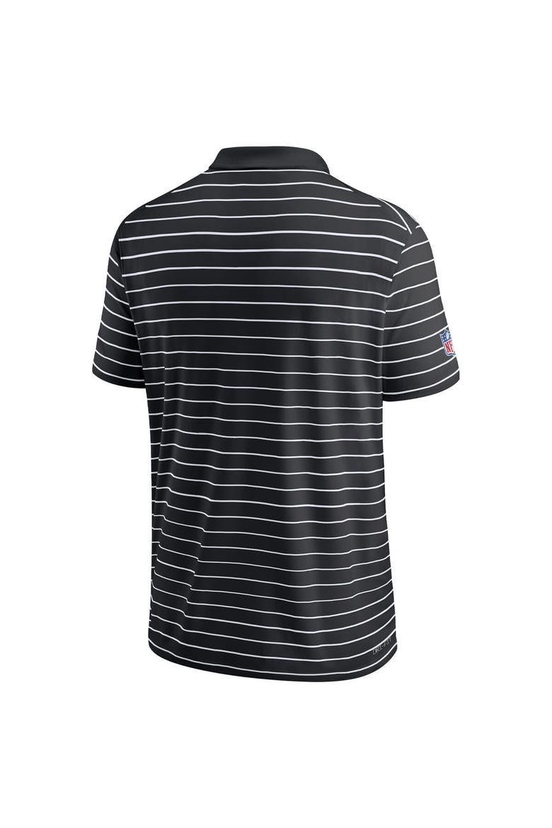 Men's Nike Black Carolina Panthers Sideline Lock Up Victory Performance Polo, Alternate, color, Black
