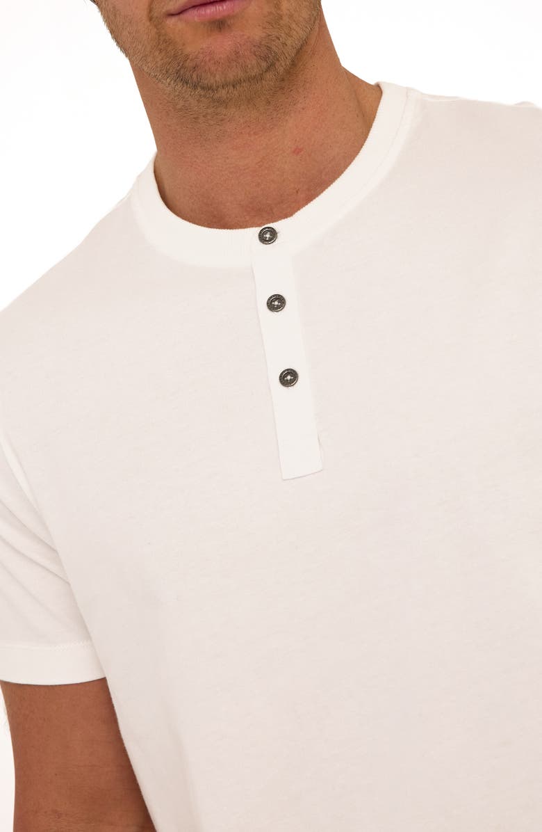 Threads 4 Thought Shayne Luxe Jersey Henley, Alternate, color, White