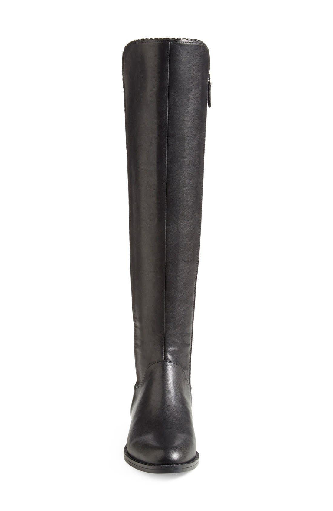 Franco Sarto 'Vistalia' Stretch Back Riding Boot, Alternate, color, 