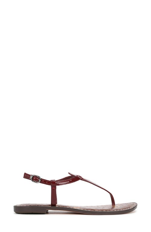 Sam Edelman Gigi T-strap Sandal In Animal Print