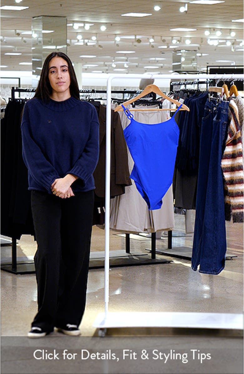 Mythos Scoop Neck One-Piece Swimsuit, sales video thumbnail