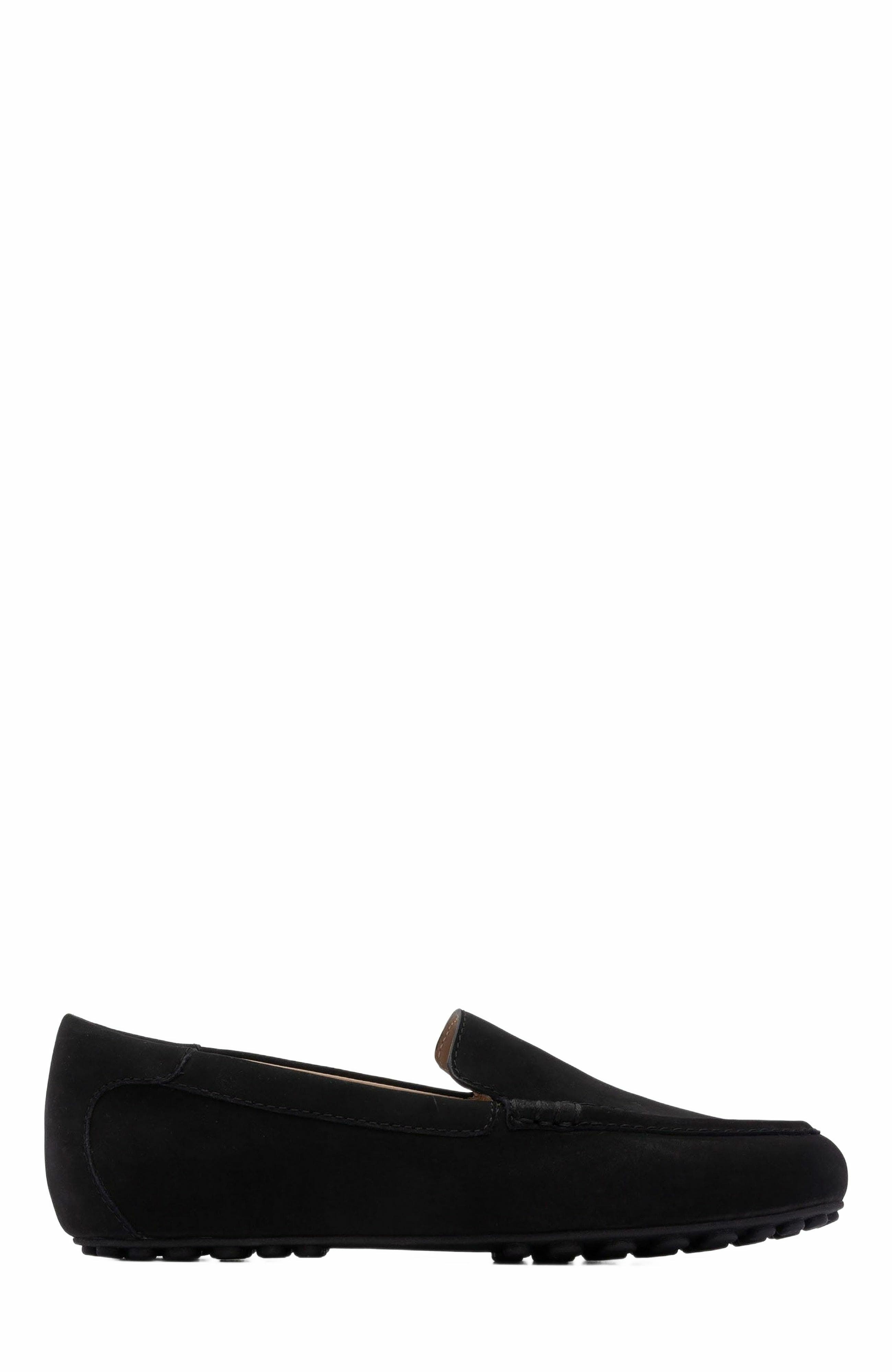 ABEO Harbor Loafer, Alternate, color, Black Nubuck - Regular