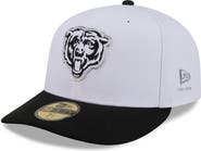 New Era Men's New Era  White/Black Chicago Bears 2026 NFL Draft Pre-Curved 59FIFTY Fitted Hat