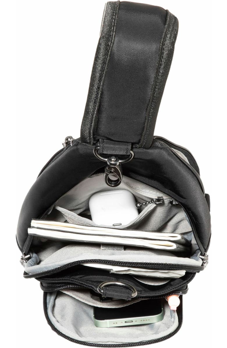 BAGGALLINI Central Park Sling Bag, Alternate, color, Black