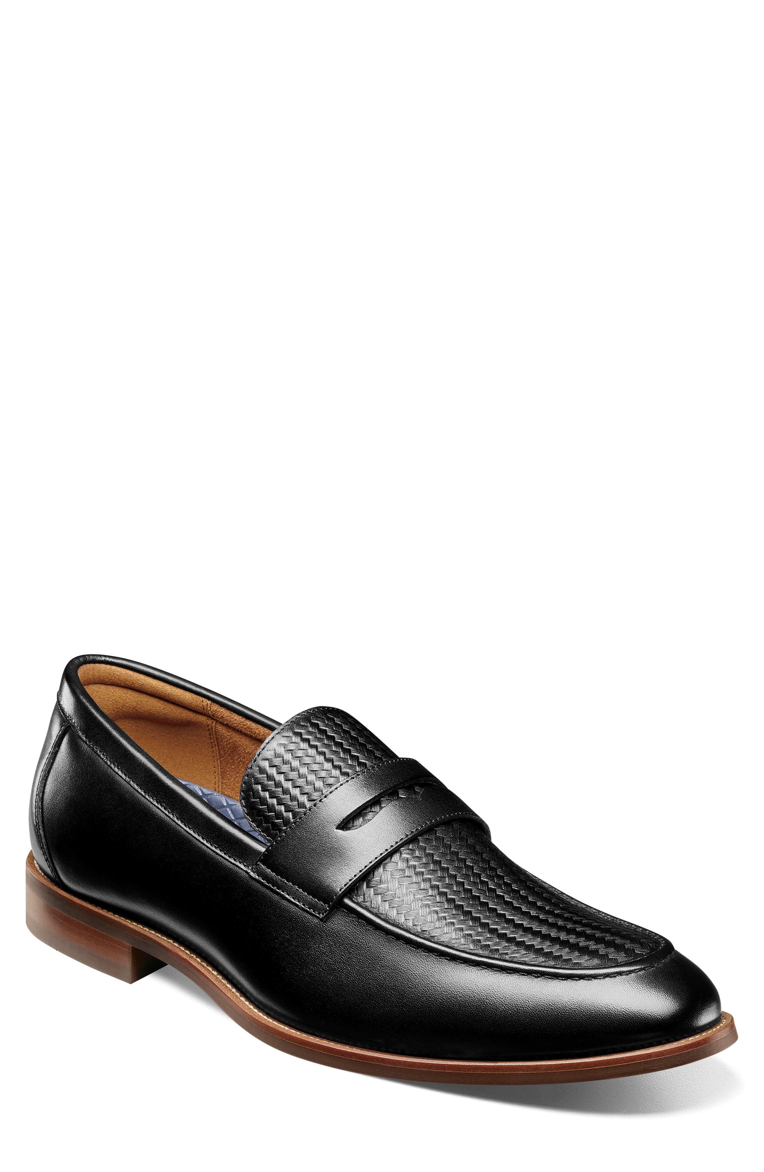Florsheim Rucci Penny Loafer, Main, color, Black