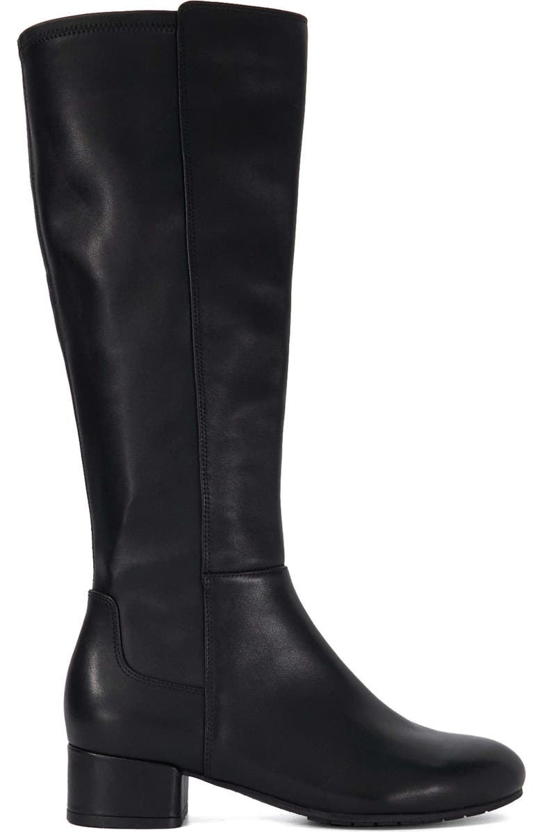 Dune London Tayla Knee High Boot, Alternate, color, Black