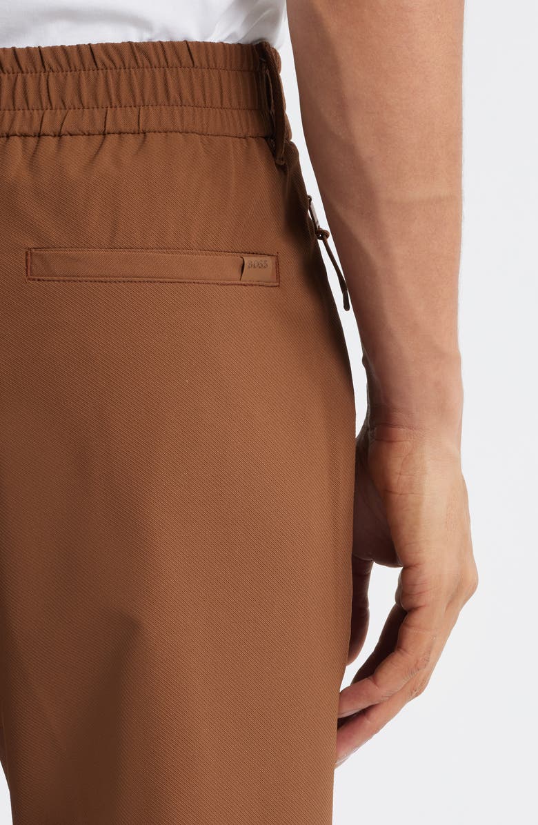 BOSS Genius Slim Fit Suit Pants, Alternate, color, Medium Brown