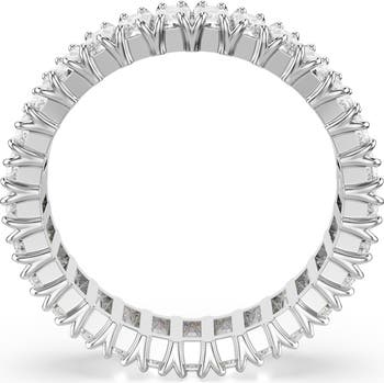 Matrix Baguette Crystal Eternity Ring