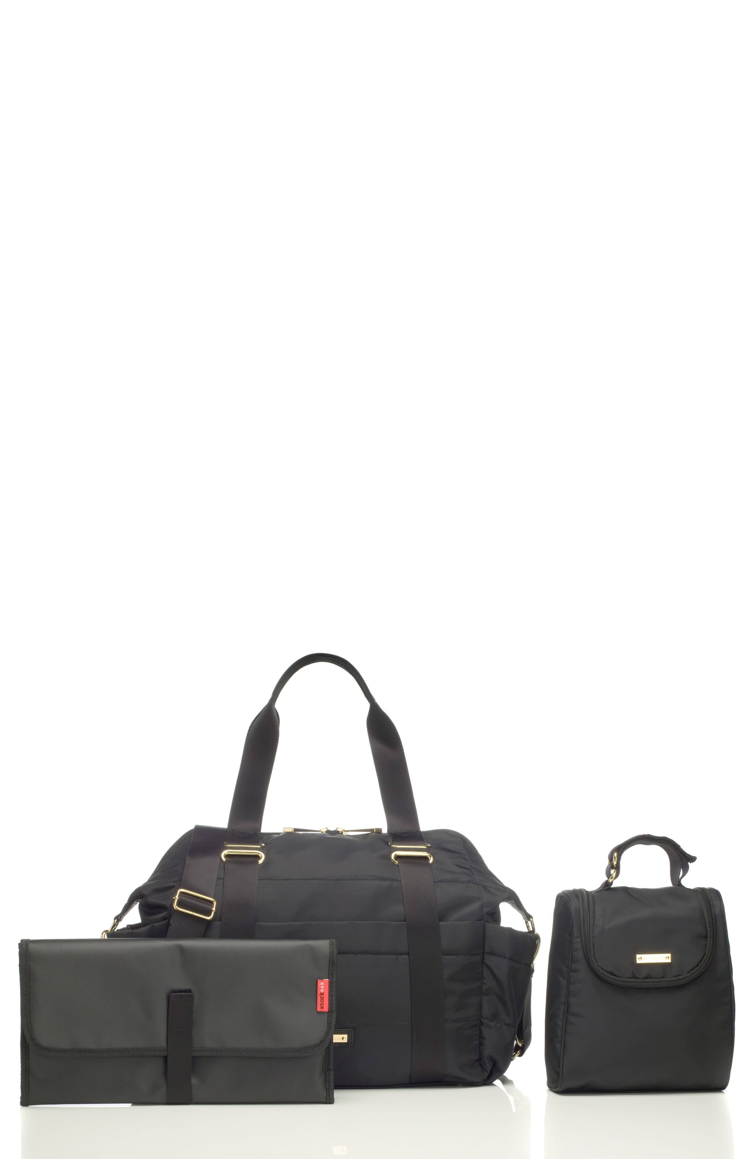 Storksak 'Sandy' Diaper Bag, Main, color, 