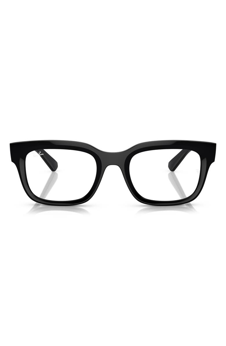 Ray-Ban Chad 54mm Rectangular Optical Glasses, Main, color,