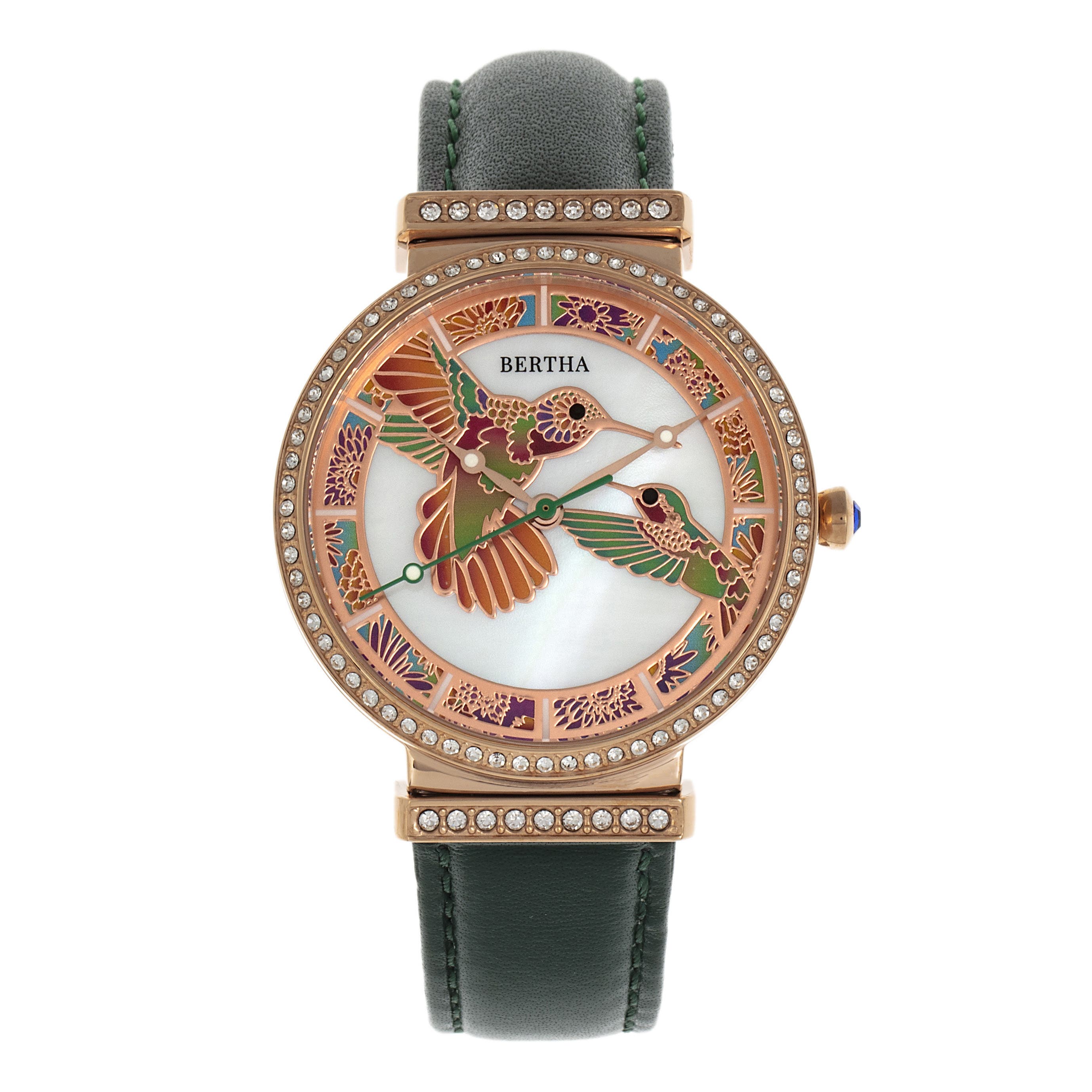 Rose Gold/Green