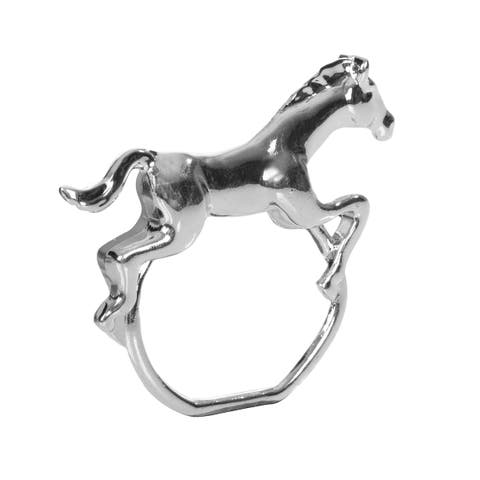 Horse Napkin Ring Set of 4