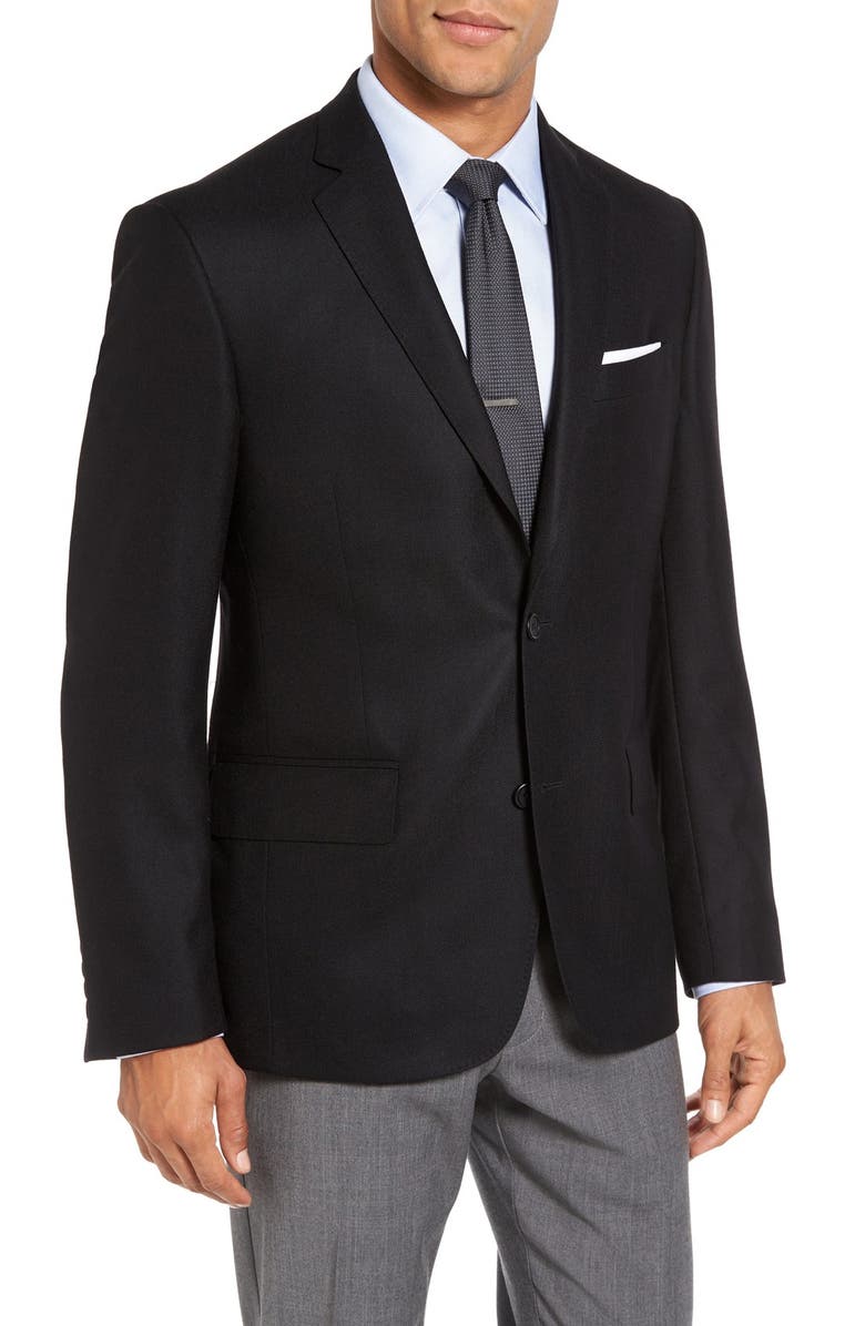 NORDSTROM MEN'S SHOP Classic Fit Wool & Cashmere Blazer, Main, color,