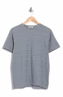BUCK MASON Vintage Jacquard Classic Crew T-Shirt