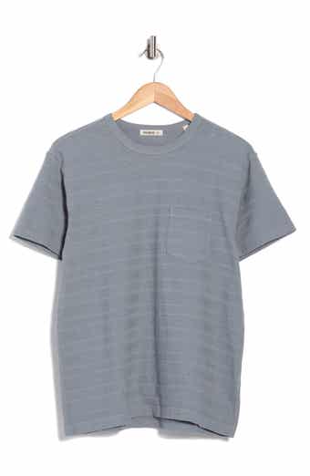 BUCK MASON Vintage Jacquard Classic Crew T-Shirt