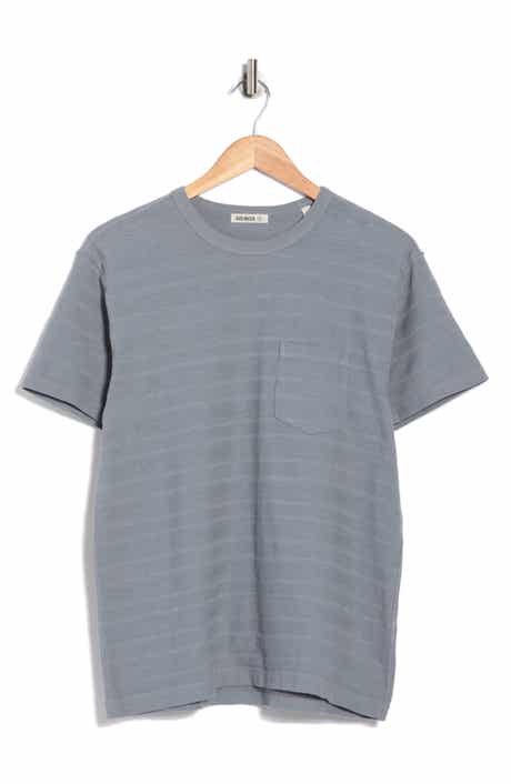 BUCK MASON Vintage Jacquard Classic Crew T-Shirt