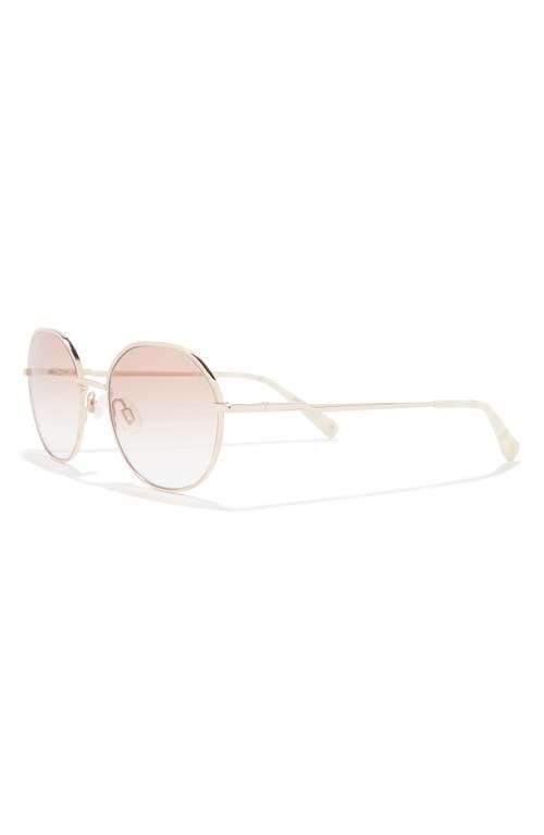 TED BAKER TED BAKER LONDON 51MM FULL RIM ROUND SUNGLASSES 