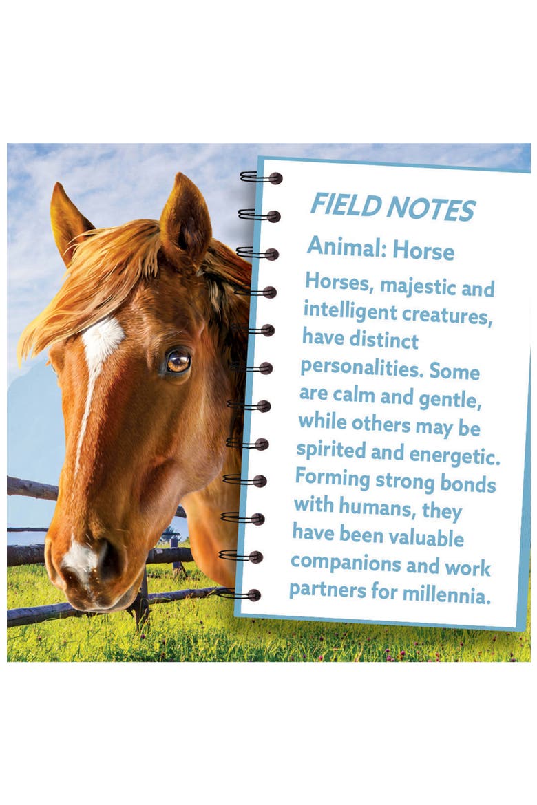 Horse 100 Piece Shaped Jigsaw Puzzle, Alternate, color, Multicolor