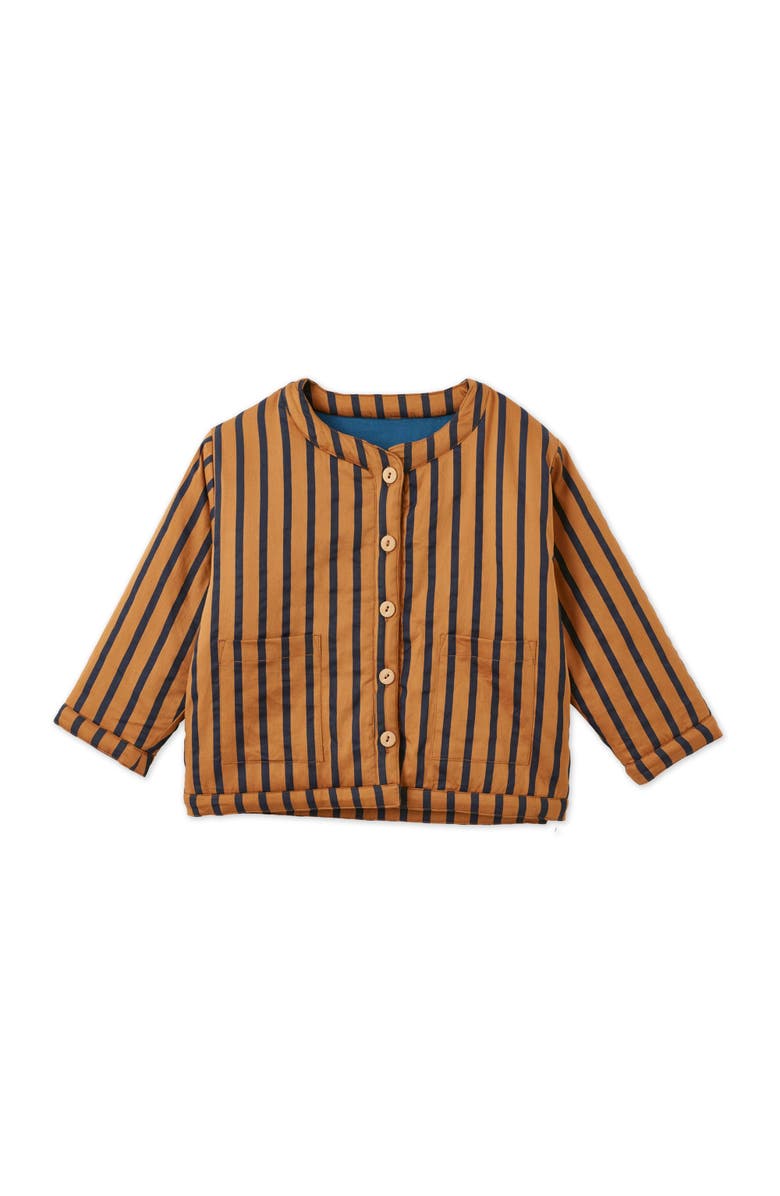 Vild House of Little Organic Cotton Woven Padded Jacket, Main, color,