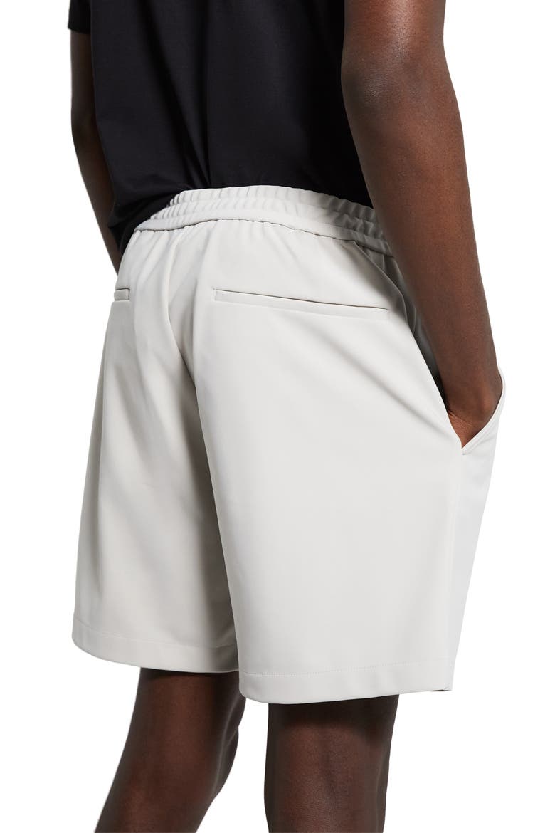 Curtis Slim Fit Internal Drawstring Shorts, Alternate, color, FOG