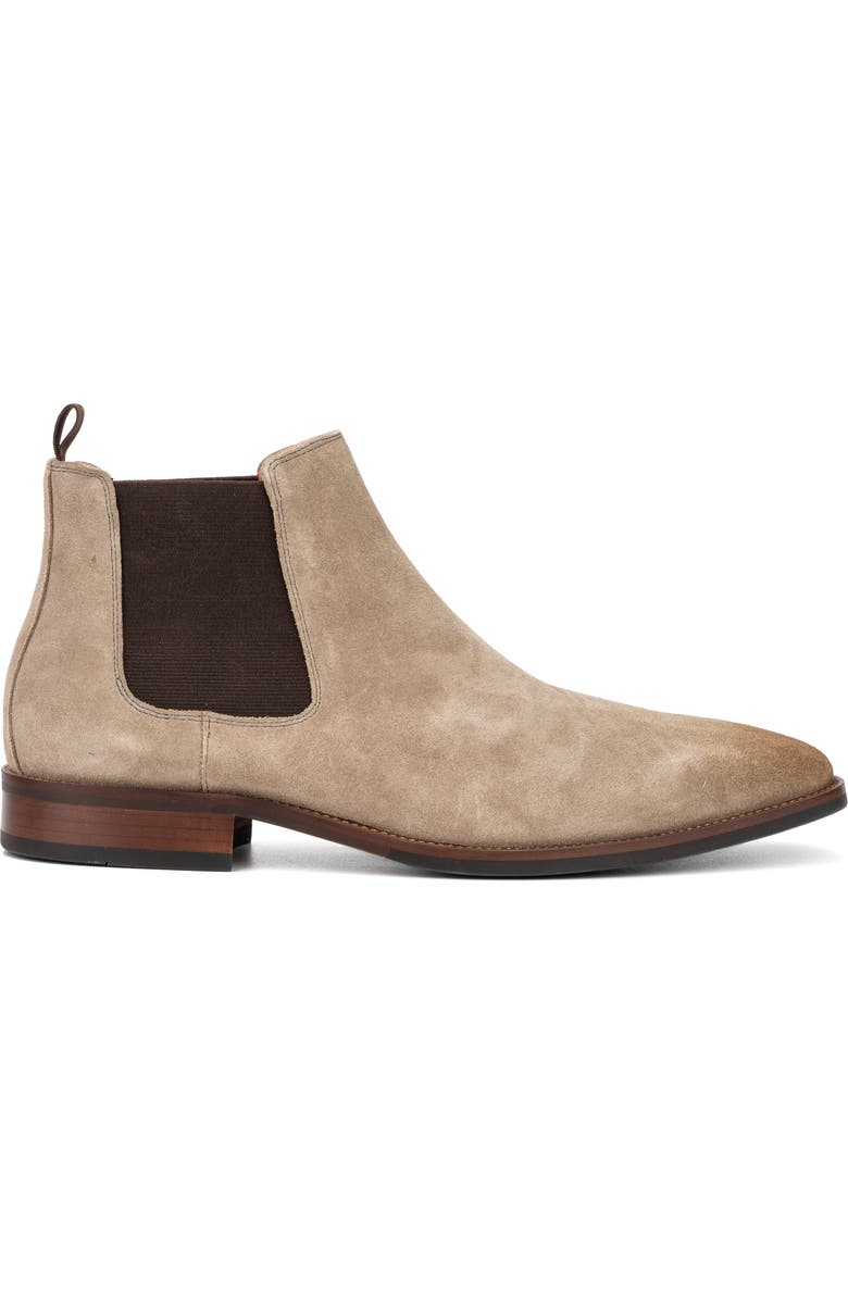 VINTAGE FOUNDRY Roberto Square-Toe Slip-On Boot, Alternate, color, Taupe