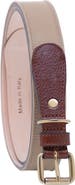Ghurka Classic twill with genuine leather trim belt